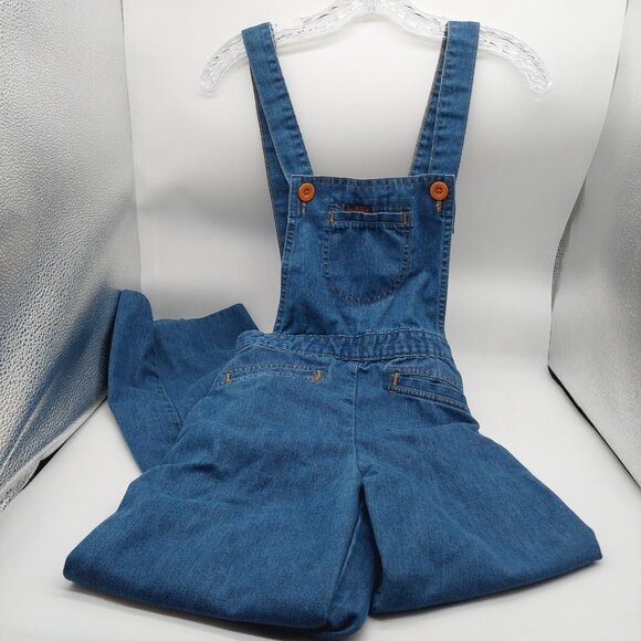Landlubber Overalls Size XS Blue Denim READ Vintage